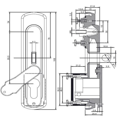 Zamek HS 12